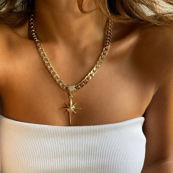 Celestial Star Charm Necklace