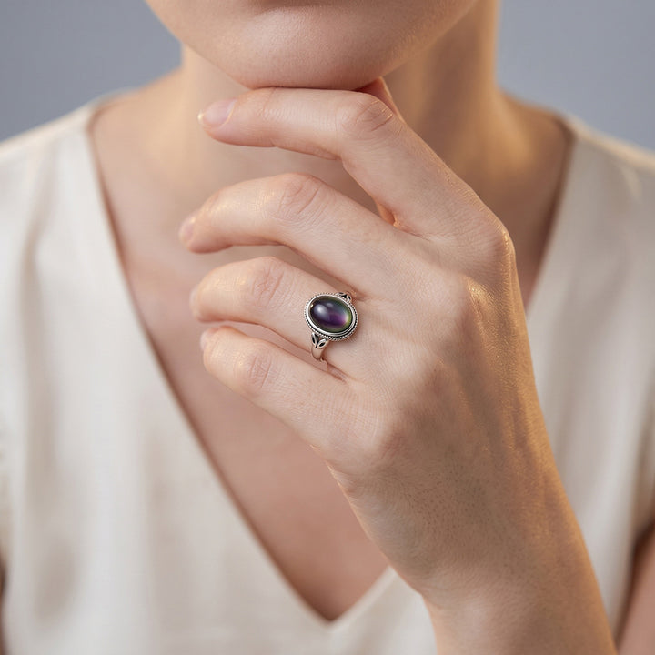 Mystic Moonlight Mood Ring