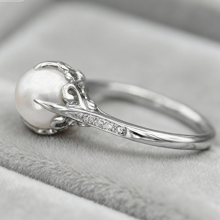 Natural Pearl Vintage Ring