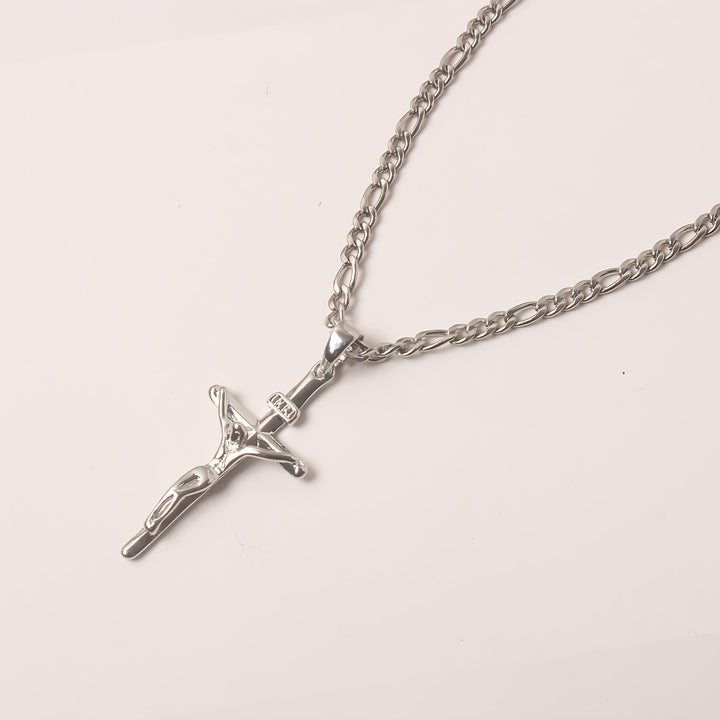 Classic Crucifix Pendant Necklace