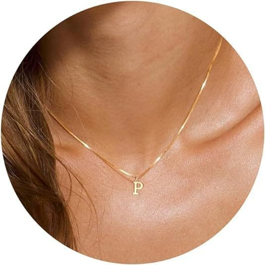 Personalized Initial Pendant Necklace