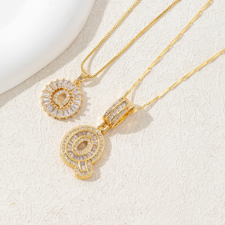 Personalized Initial Pendant Necklace