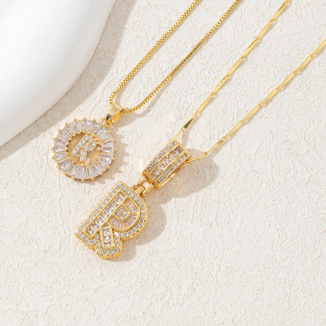 Personalized Initial Pendant Necklace