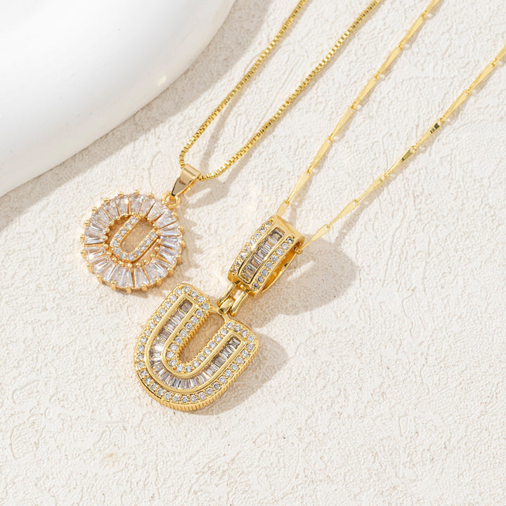 Personalized Initial Pendant Necklace