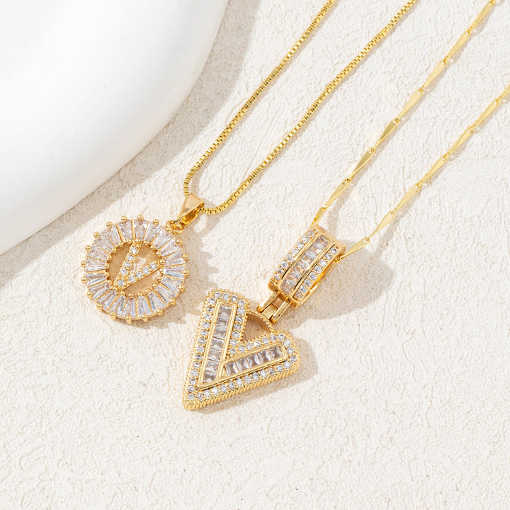 Personalized Initial Pendant Necklace