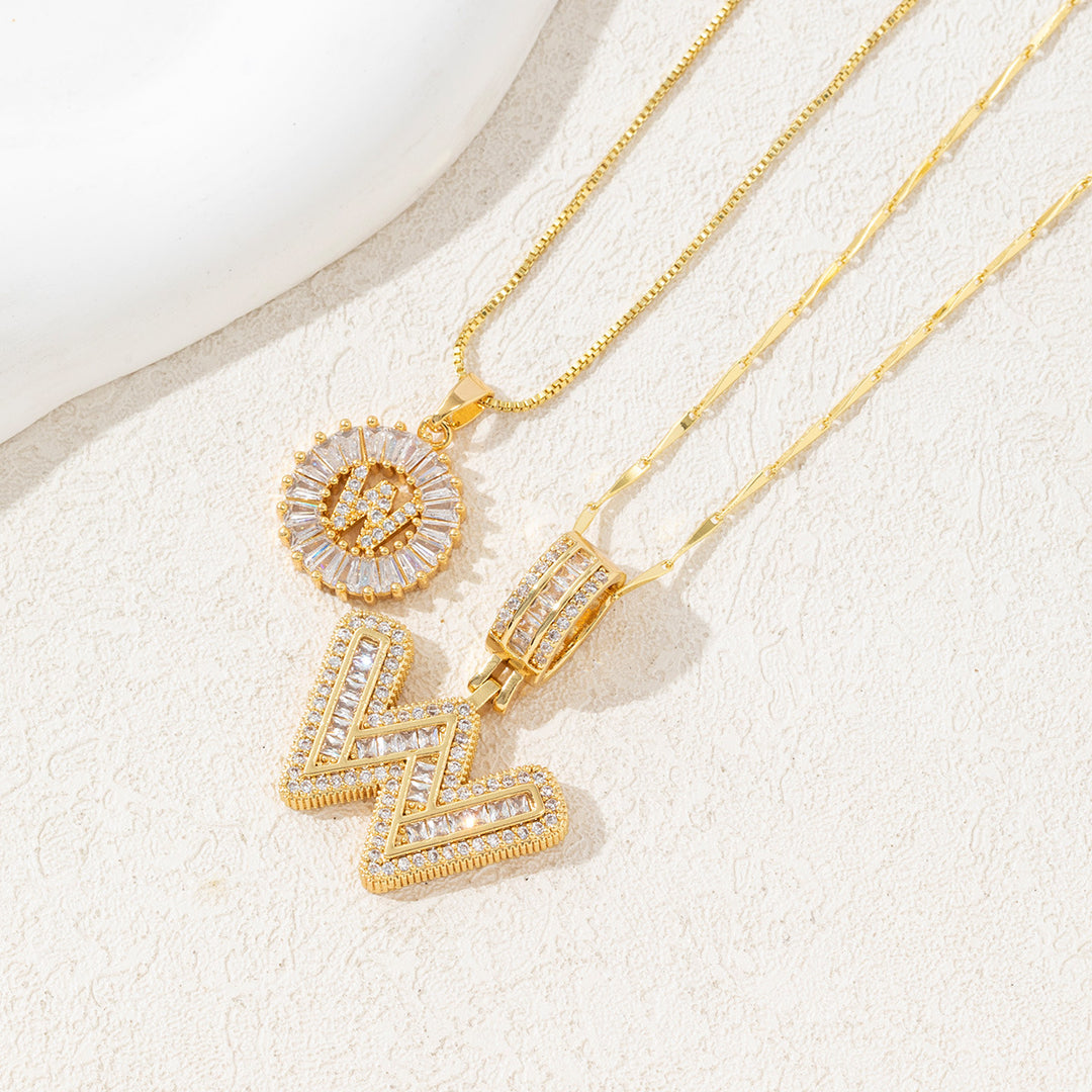 Personalized Initial Pendant Necklace
