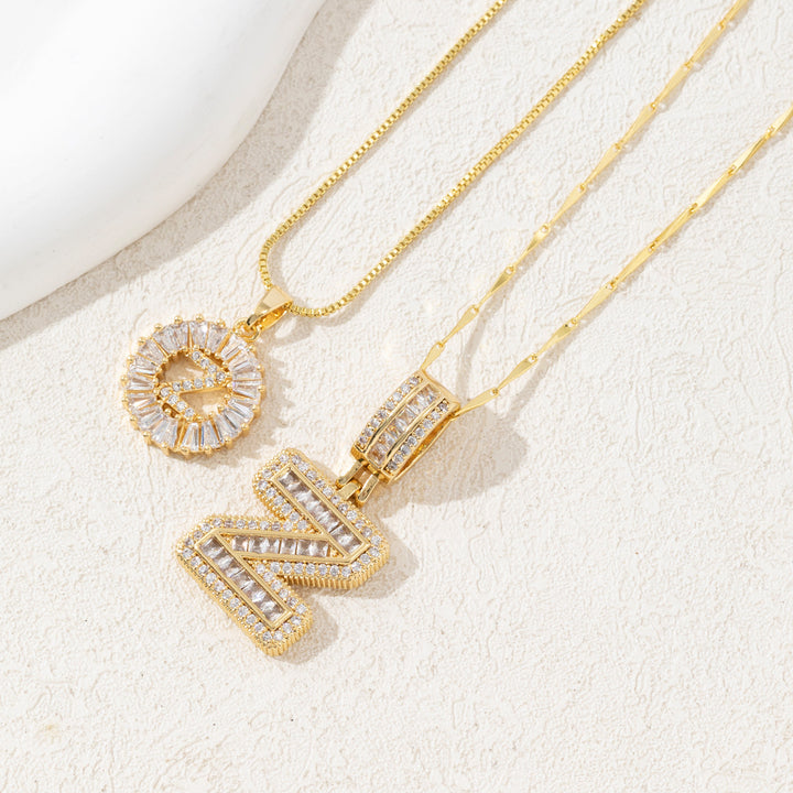 Personalized Initial Pendant Necklace