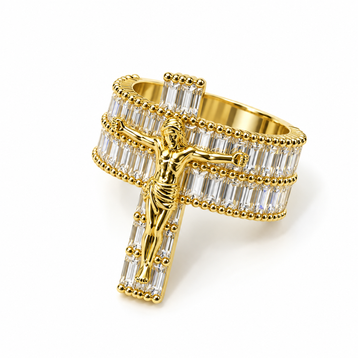 Sacred Grace Crucifix Ring