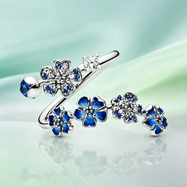 🌸 Romantic Floral Open Ring A Bloom Of Elegance. A Celebration Of Feminine Beauty. ✨