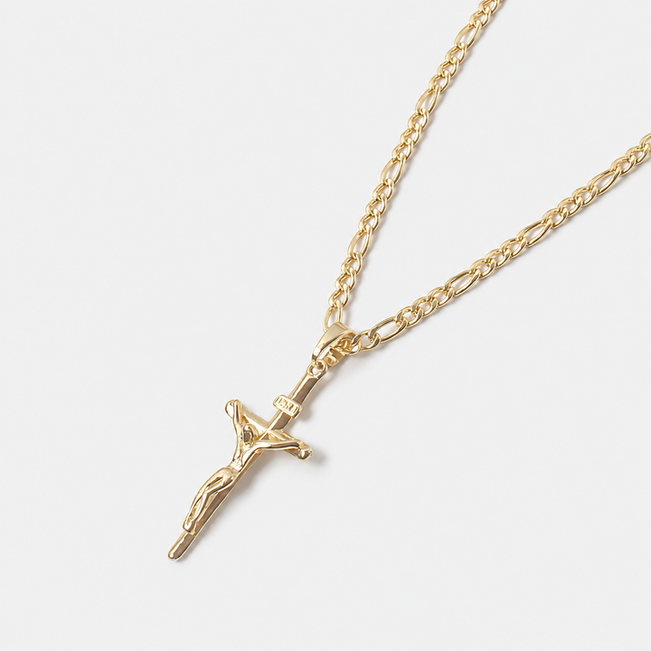 Classic Crucifix Pendant Necklace