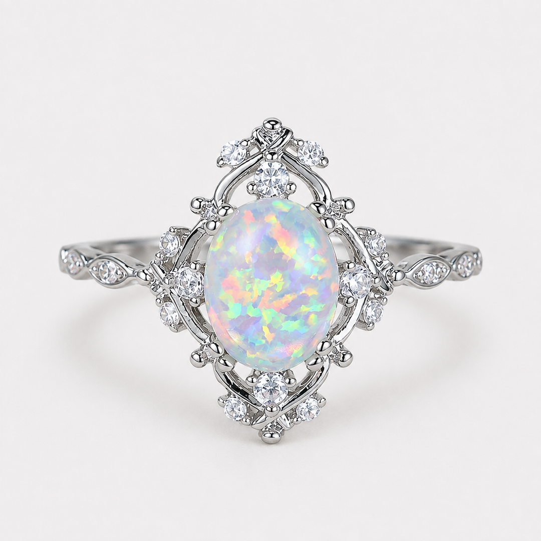 Vintage Oval Statement Ring