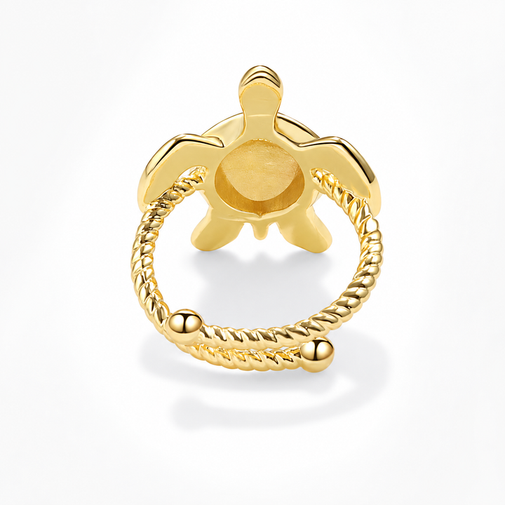 Vintage Turtle Open Ring