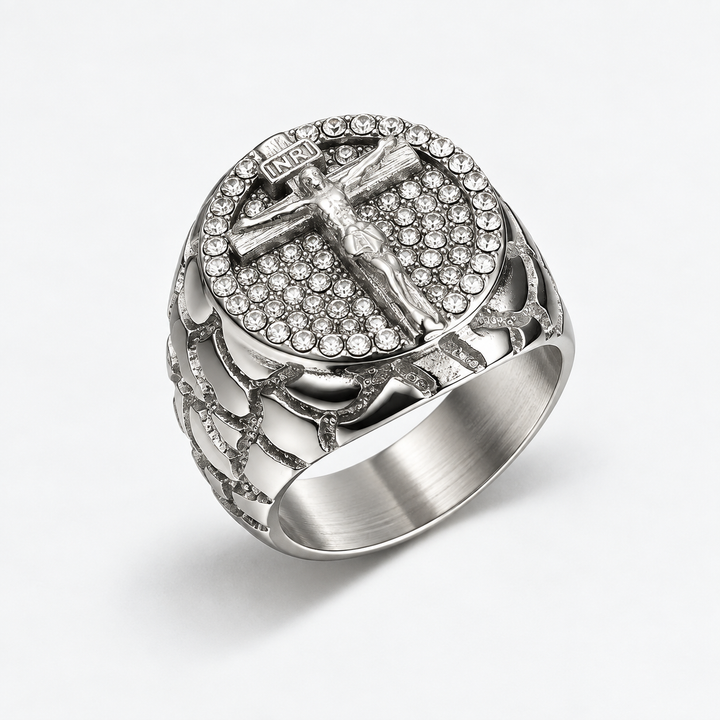 Sacred Devotion Crucifix Ring