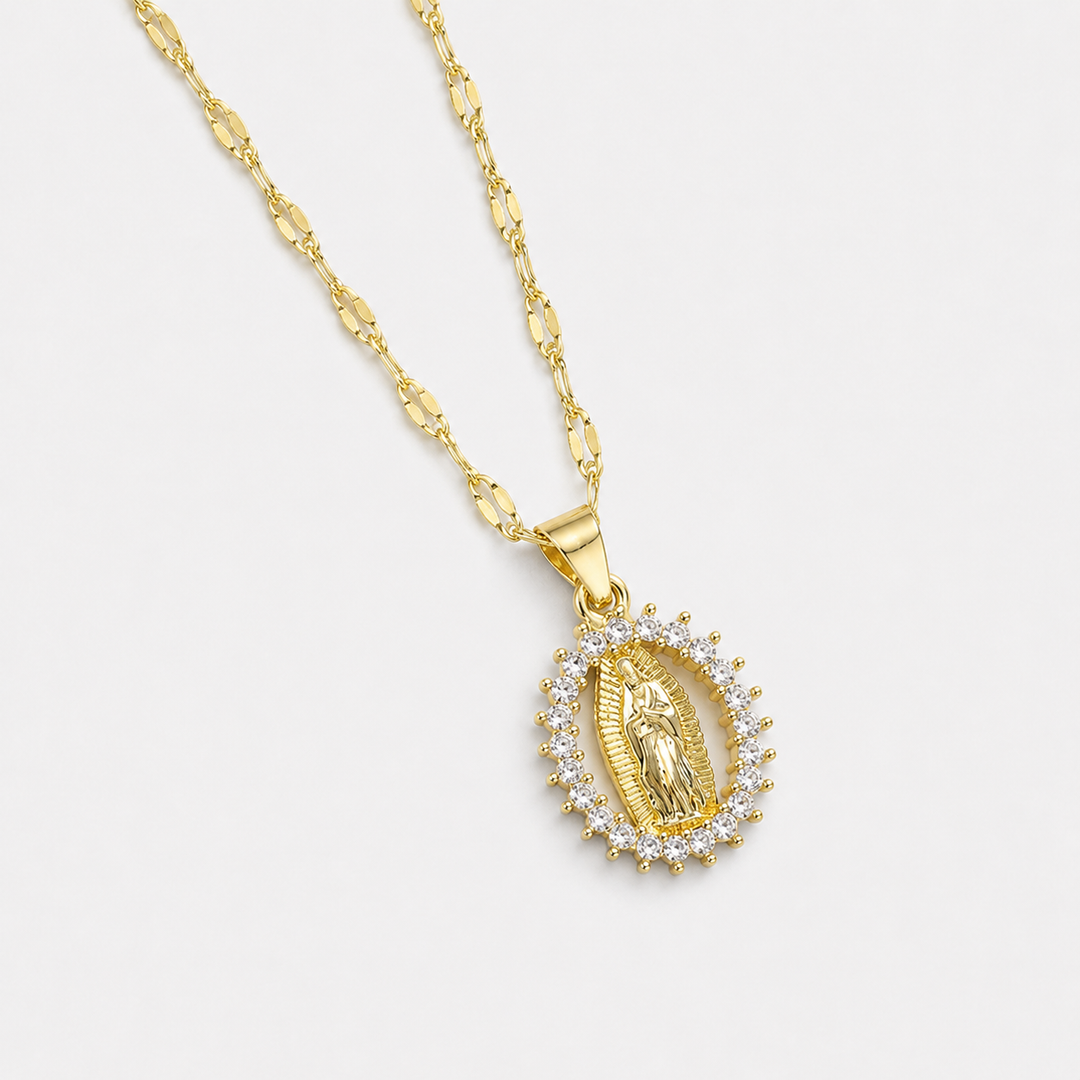 Our Lady of Guadalupe Pendant Necklace
