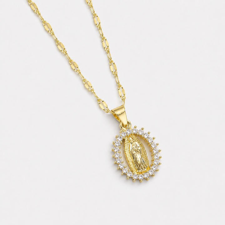 Our Lady of Guadalupe Pendant Necklace