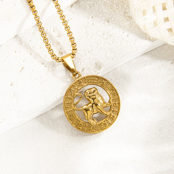 Zodiac Medallion Necklace