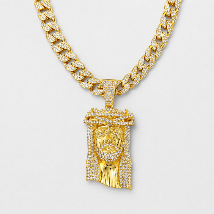 Crown of Faith Pendant Necklace