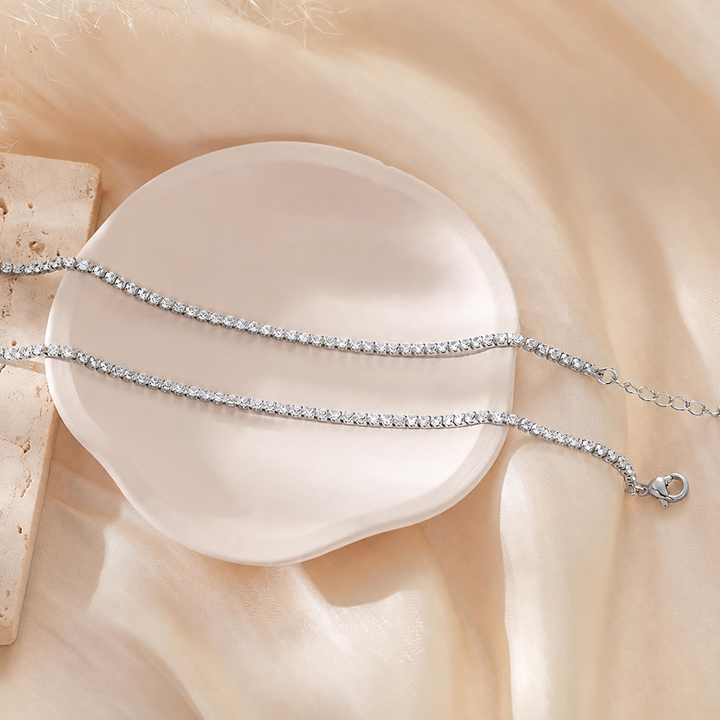 Classic Tennis Chain Necklace
