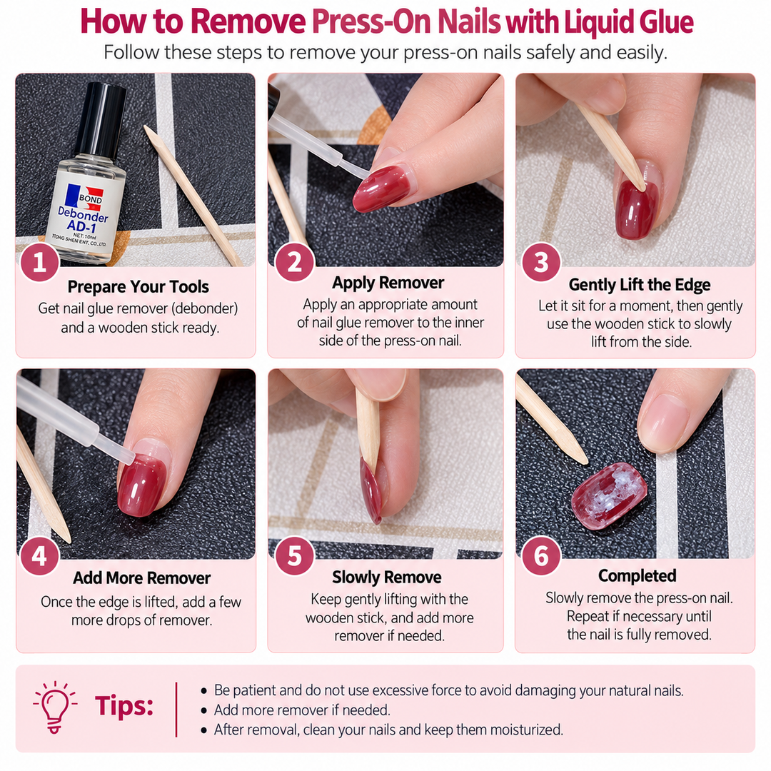 Spooky Pumpkin Halloween Press-On Nails