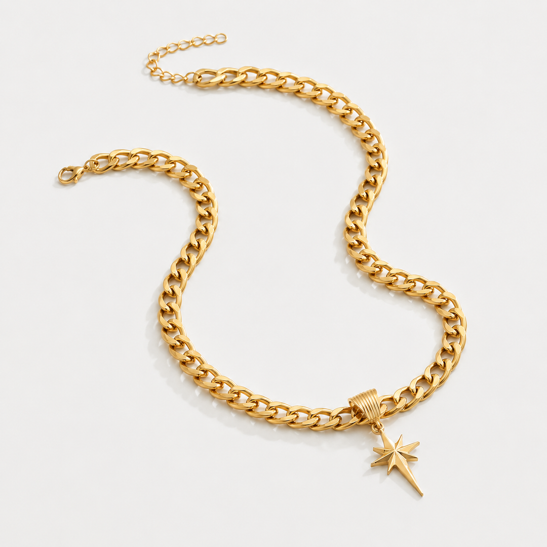 Celestial Star Charm Necklace