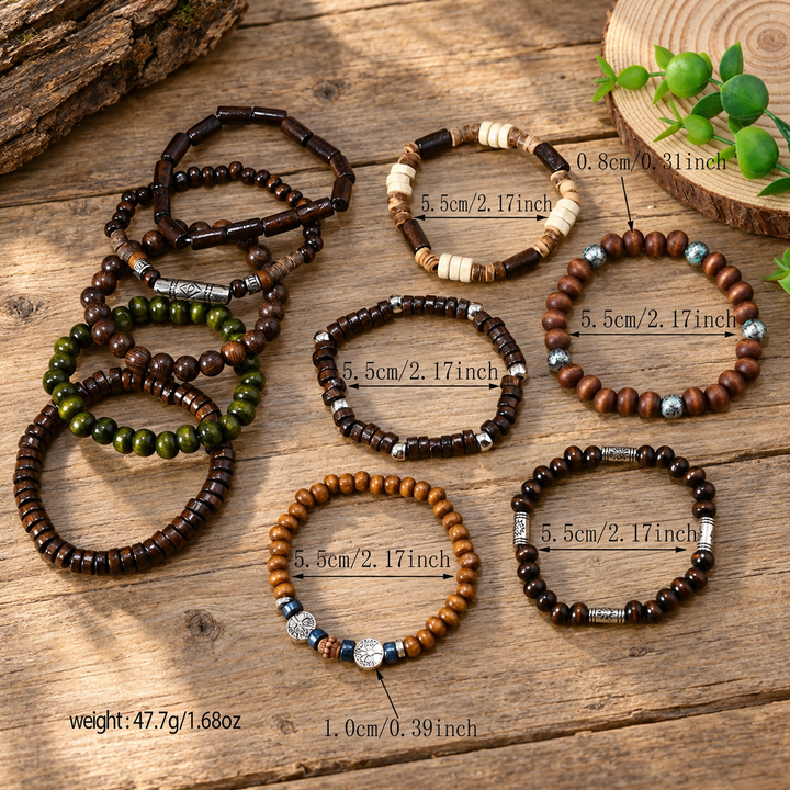 Bohemian-Style Bracelet Set