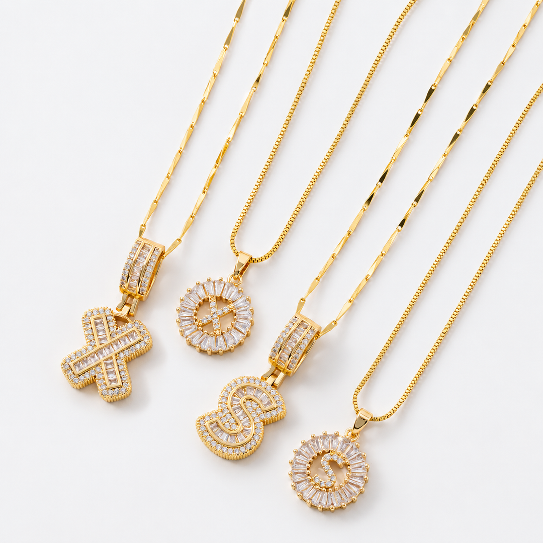Personalized Initial Pendant Necklace